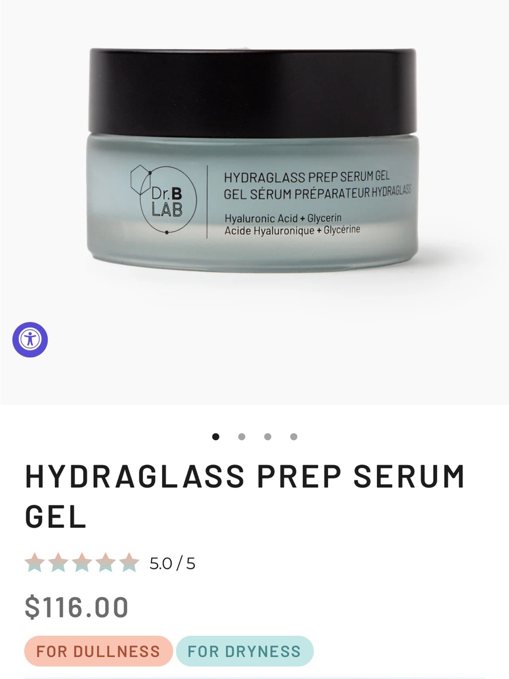 Dr. Brandt Dr. B LAB Hydraglass Prep Serum Gel